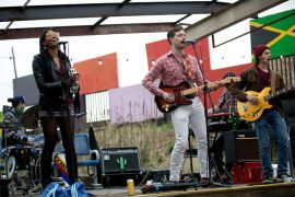 Scenes from opening night of Sunflower Philly’s concert series with Dominy