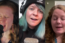 Local songwriters Emily Drinker, Jeanette Lynne, and Brittany Ann Tranbaugh cover boygenius
