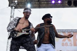 Arthur Thomas and the Funkitorium brings a full-on dance party to the XPNFest River Stage