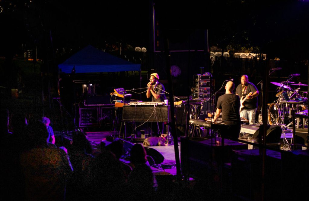 Cory Henry radiates pure joy at the XPoNential Music Festival Marina Stage