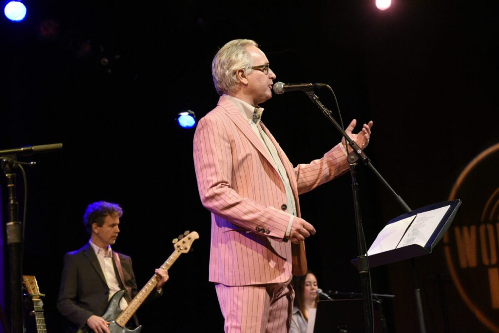 Wesley Stace and his bandmates deliver a suave and sublime Free at Noon set