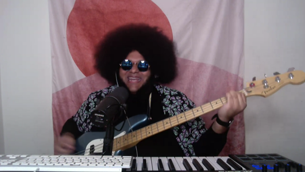 Dylan Cartlidge gives a kinetic one-person Free at Noon performance