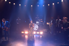 Watch Japanese Breakfast play “Slide Tackle” and talk Union Transfer on ‘The Late Late Show’