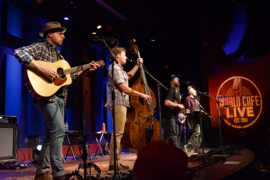 Free at Noon Flashback: Nashville shredders The Infamous Stringdusters showcase ‘Toward The Fray’ at World Cafe Live