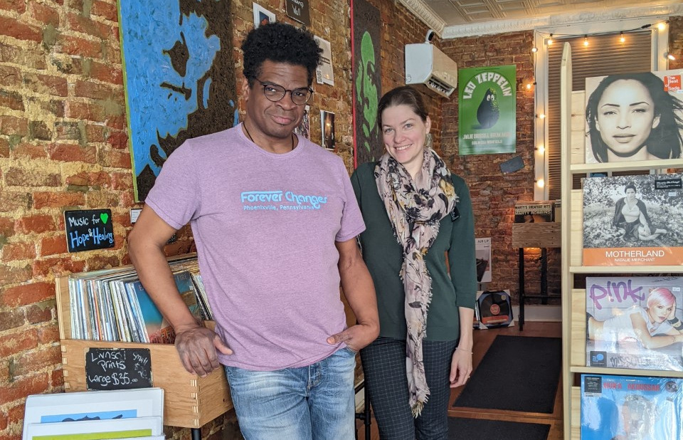 Building community through vinyl at new Phoenixville store Forever Changes