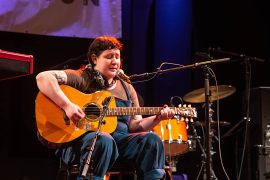 Joanna Sternberg’s whimsical anti-folk turns sadness on its head with warmth and wit at #NONCOMM