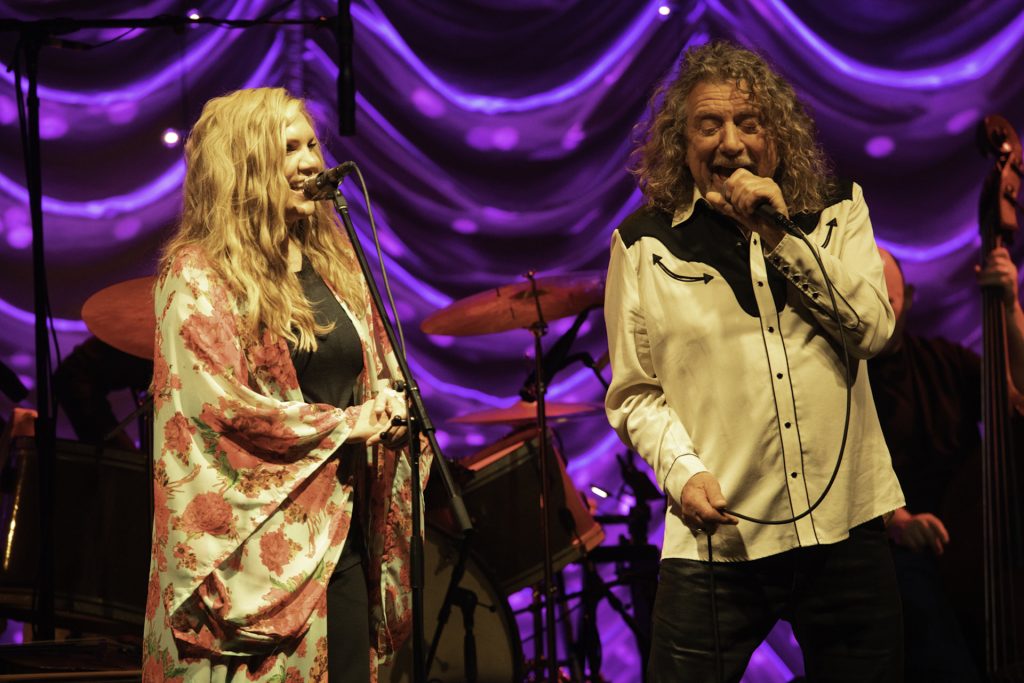 Robert Plant and Alison Krauss deliver a perfect Sunday night serenade at The Mann