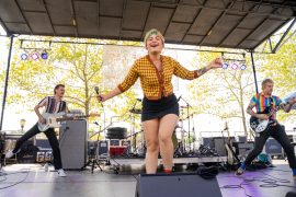 Catbite has enough energy to power all of Camden on the XPNFest Marina Stage