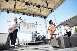 Highnoon’s soaring and sunny indie pop greets the XPNFest crowd on day two