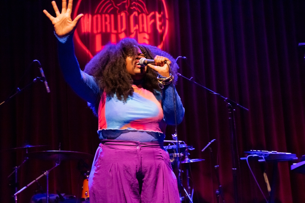Danielle Ponder packs the lounge at World Cafe Live