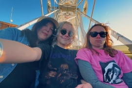 Boygenius takes the best road trip ever in the “Not Strong Enough” video