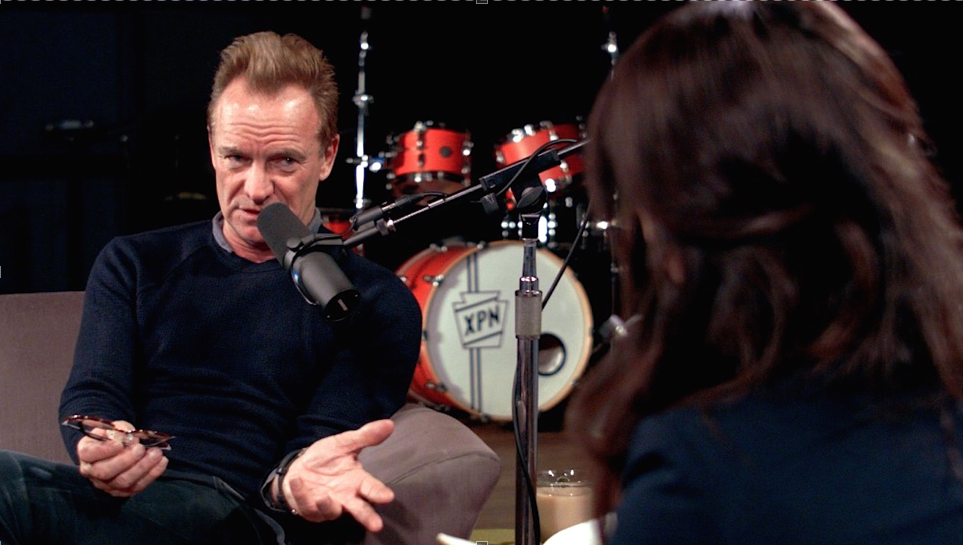 Sting: World Cafe Interview with Talia Schlanger – part 3