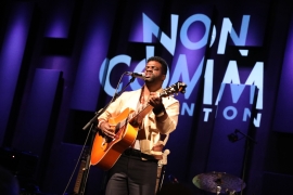 Abraham Alexander’s powerhouse voice has NON-COMM tuned in