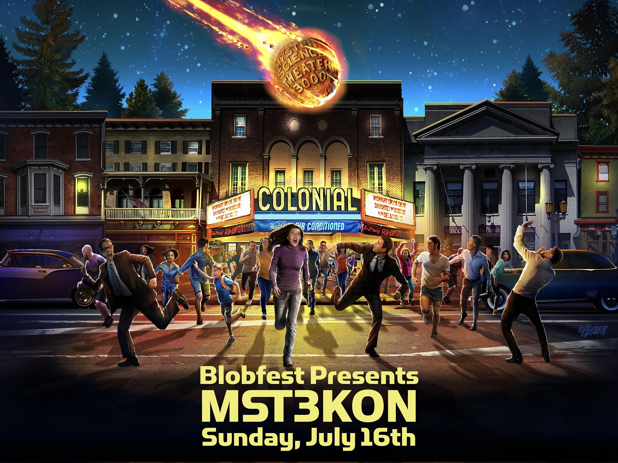 Movie Sign: Preview MST3Kon at Blobfest with Joel Hodgson
