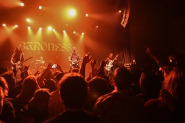 The wholehearted ferocity of Baroness’ hometown headliner