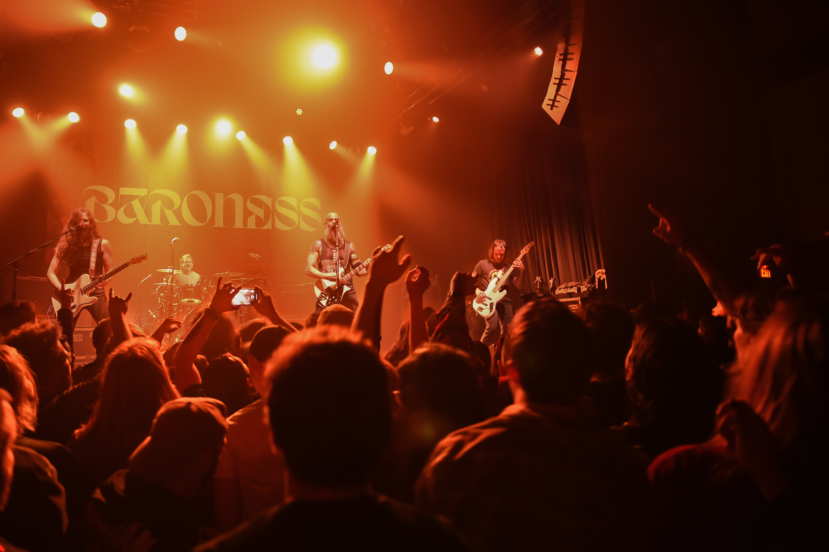 The wholehearted ferocity of Baroness’ hometown headliner