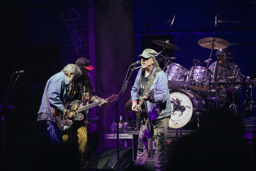 Neil Young & Crazy Horse traverse the genres in a career capsule performance at Freedom Mortgage Pavilion