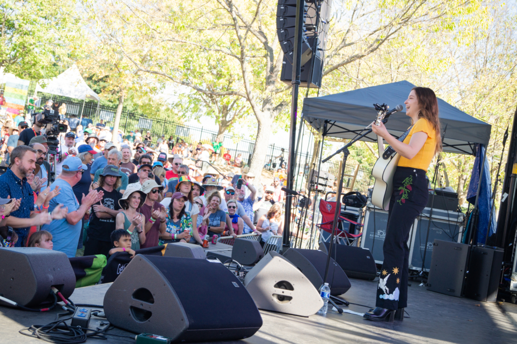 Jade Bird returns to the Marina Stage with a set of old favorites, covers and more