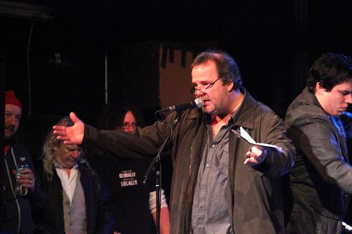 Dan Reed onstage | Photo by Mark Schreiber