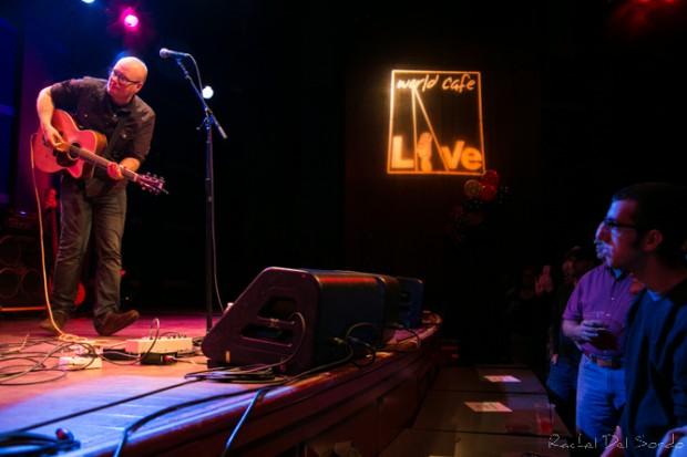 Mike Doughty plays the Sunday afternoon live broadcast | Photo by Rachel Del Sordo | racheldelsordophotography.com