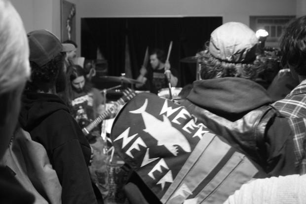 Crowd at Danger Danger Gallery, 2009 | Photo by John Vettese