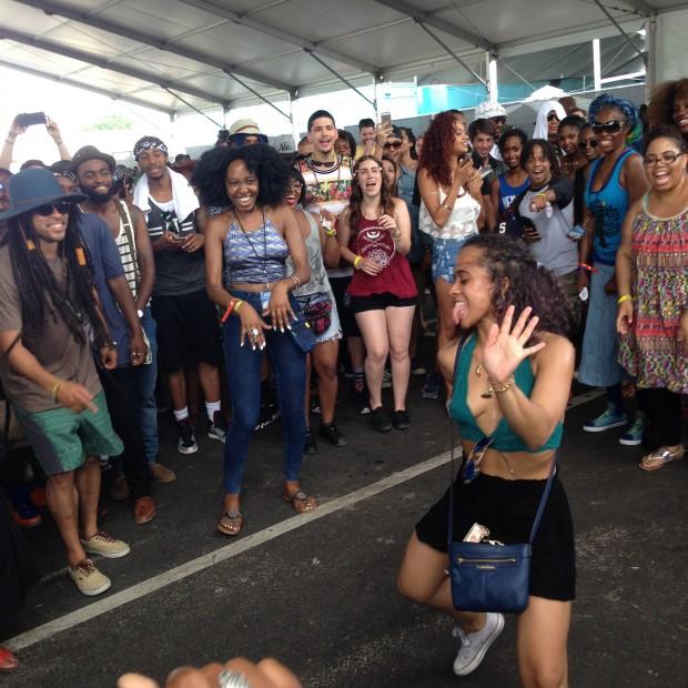 Dance-off during King Britt | Photo by John Vettese