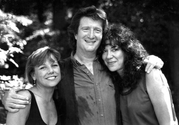 Elise Brown, Chris Smither and Michaela Majoun | Photo by Walt Hug | hugpix.photoshelter.com