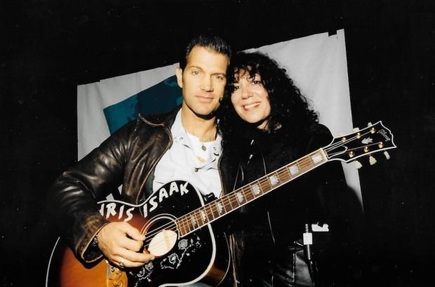 Chris Isaak and Michaela Majoun | Photo by Walt Hug | hugpix.photoshelter.com