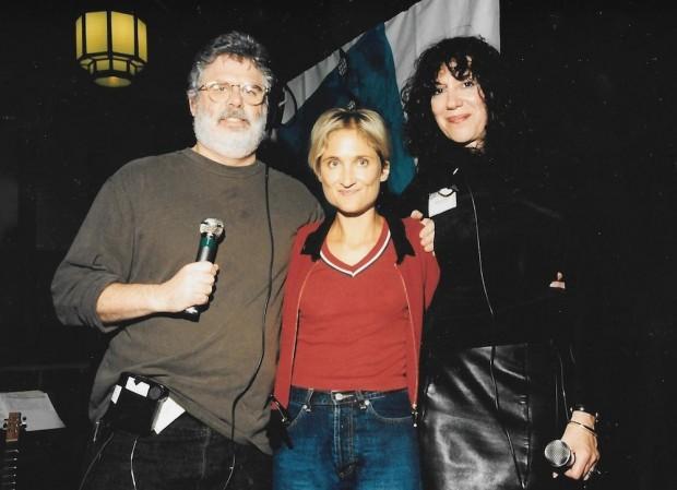David Dye, Jill Sobule and Michaela Majoun | Photo by Walt Hug | hugpix.photoshelter.com