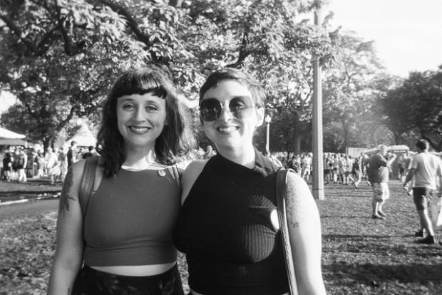 Katie and Allison Crutchfield of Waxahatchee  | Photo by Scott Troyan | scotttroyan.com