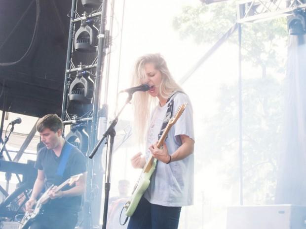 Bully performs at the Pitchfork Music Festival | Photo by Scott Troyan | scotttroyan.com