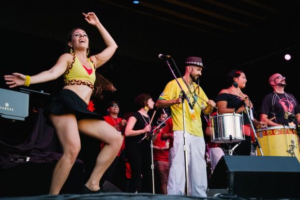 Philly Bloco atThe Philadelphia Folk Fest | Photo by Hope Helmuth | hopehelmuth.com