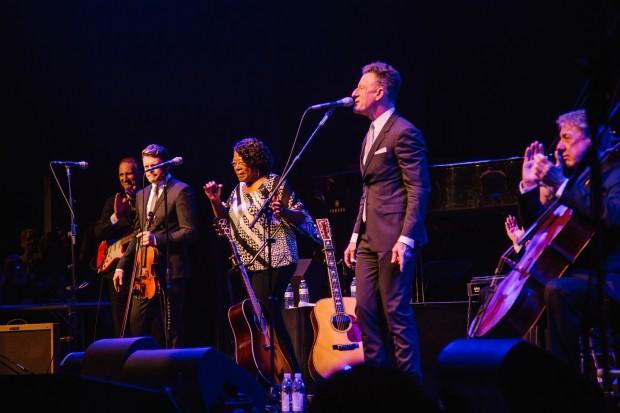 Lyle Lovett at Philadelphia Folk Fest | Photo by Hope Helmuth | hopehelmuth.com