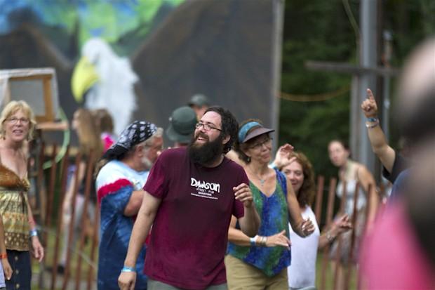 Fans dancing to Rock My Soul | Photo by John Vettese / WXPN
