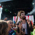 Edward Sharpe and the Magnetic Zeros at Made In America | Photo by Cameron Pollack for WXPN