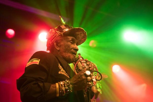 Lee "Scratch" Perry | photo by Joe Del Tufo for WXPN | <a href=http://www.deltufophotography.com/ target="_blank">deltufophotography.com</a>