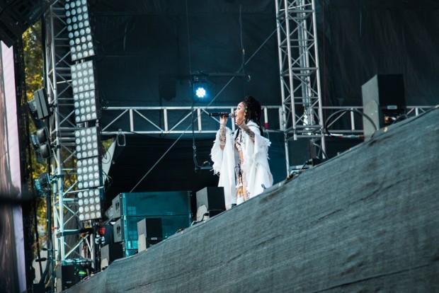 FKA Twigs at Made In America | Photo by Rachel Del Sordo for WXPN
