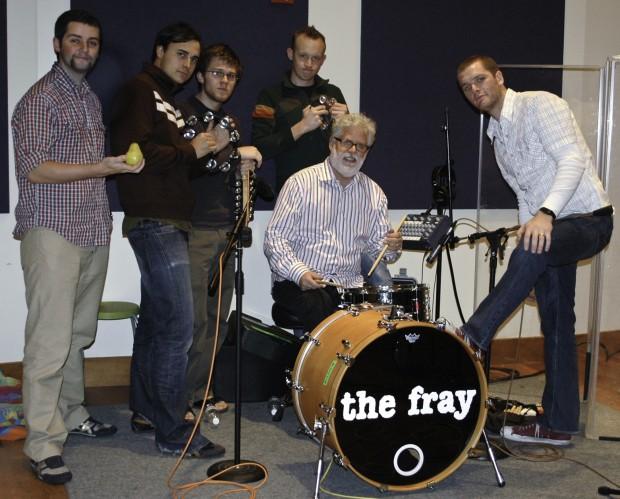 David Dye sits in on drums with The Fray | from the WXPN archives