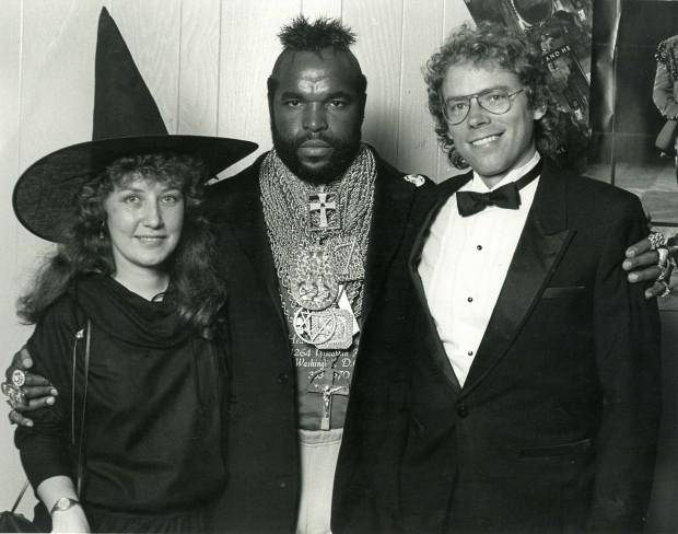 Helen Leicht, Mr. T and Biff Kennedy | photo courtesy of Helen Leicht