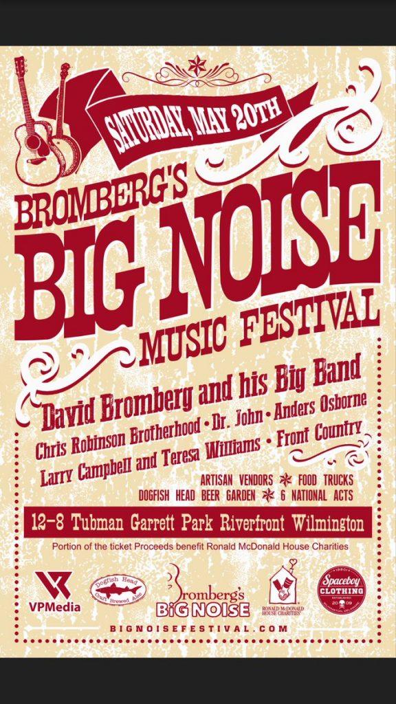 Bromberg's Big Noise Fest poster | via Twitter