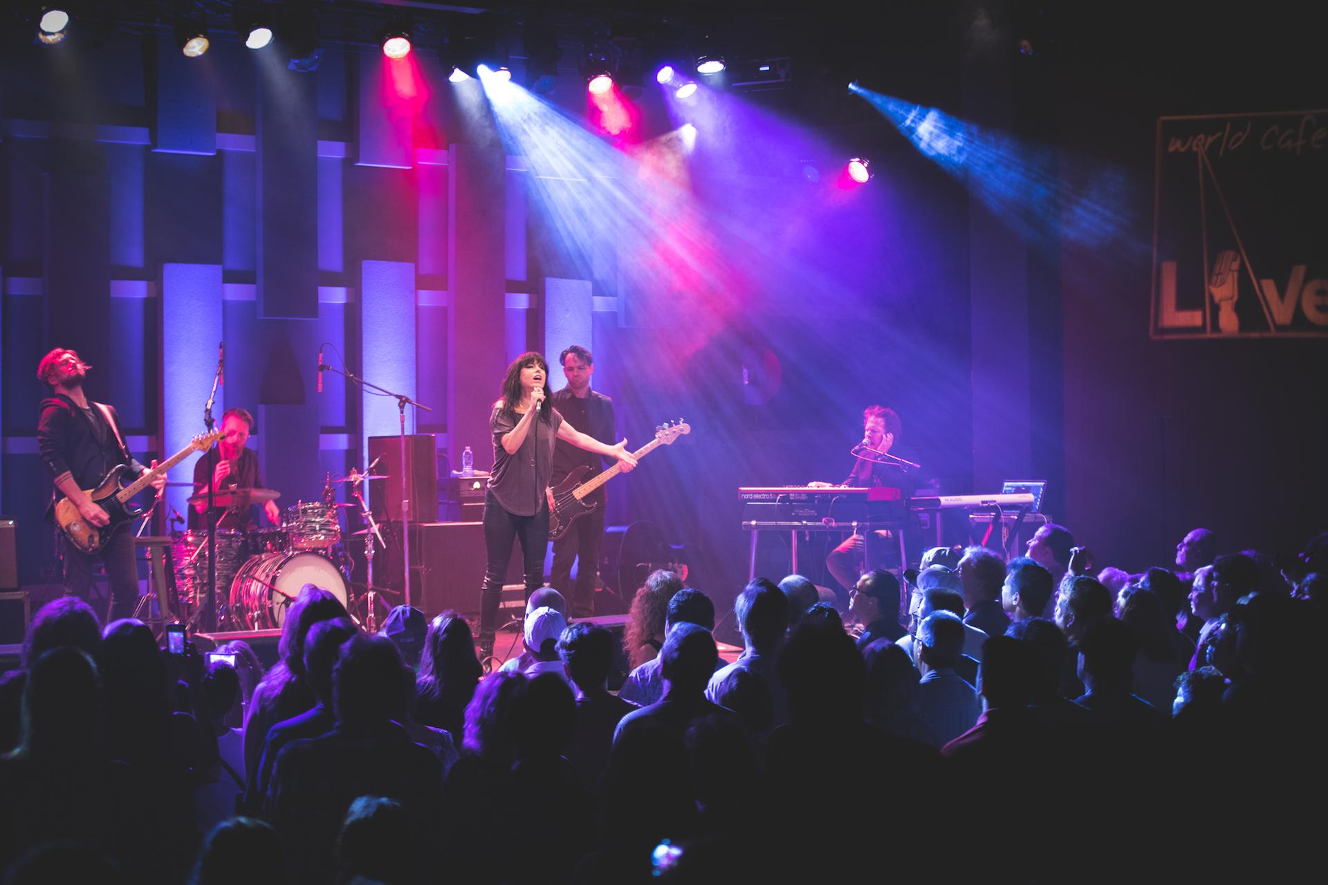 Imelda May Free At Noon Concert | credit Rich McKie/WXPN