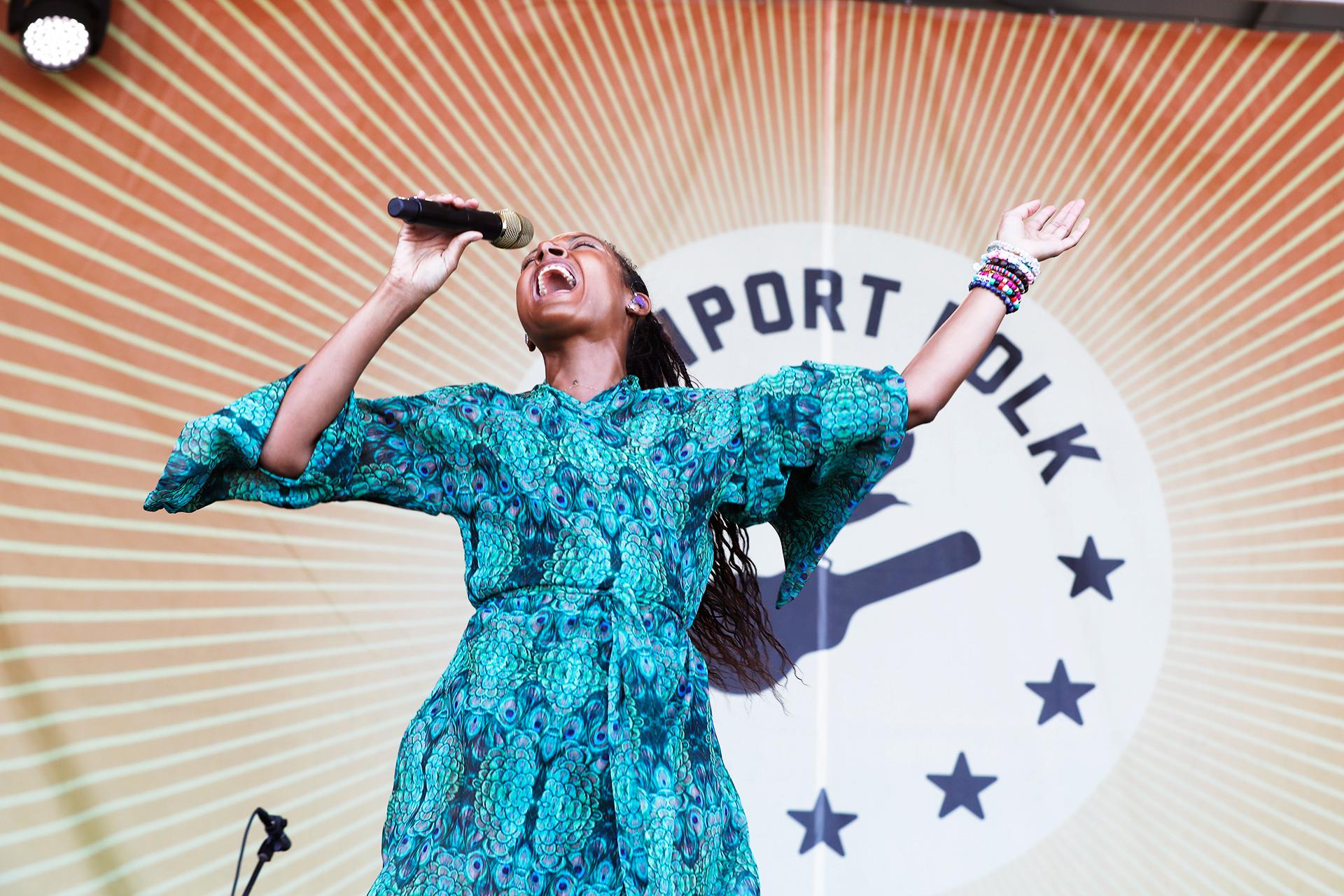 Allison Russell at the Newport Folk Festival 2024 | Photo by Heather Hurlock