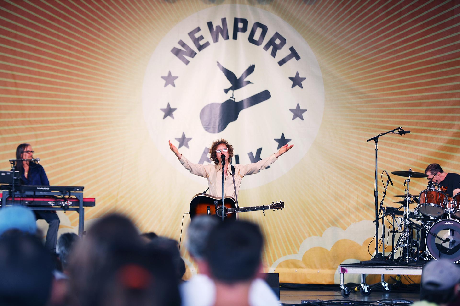 Beck at the Newport Folk Festival 2024 | Photo by Heather Hurlock