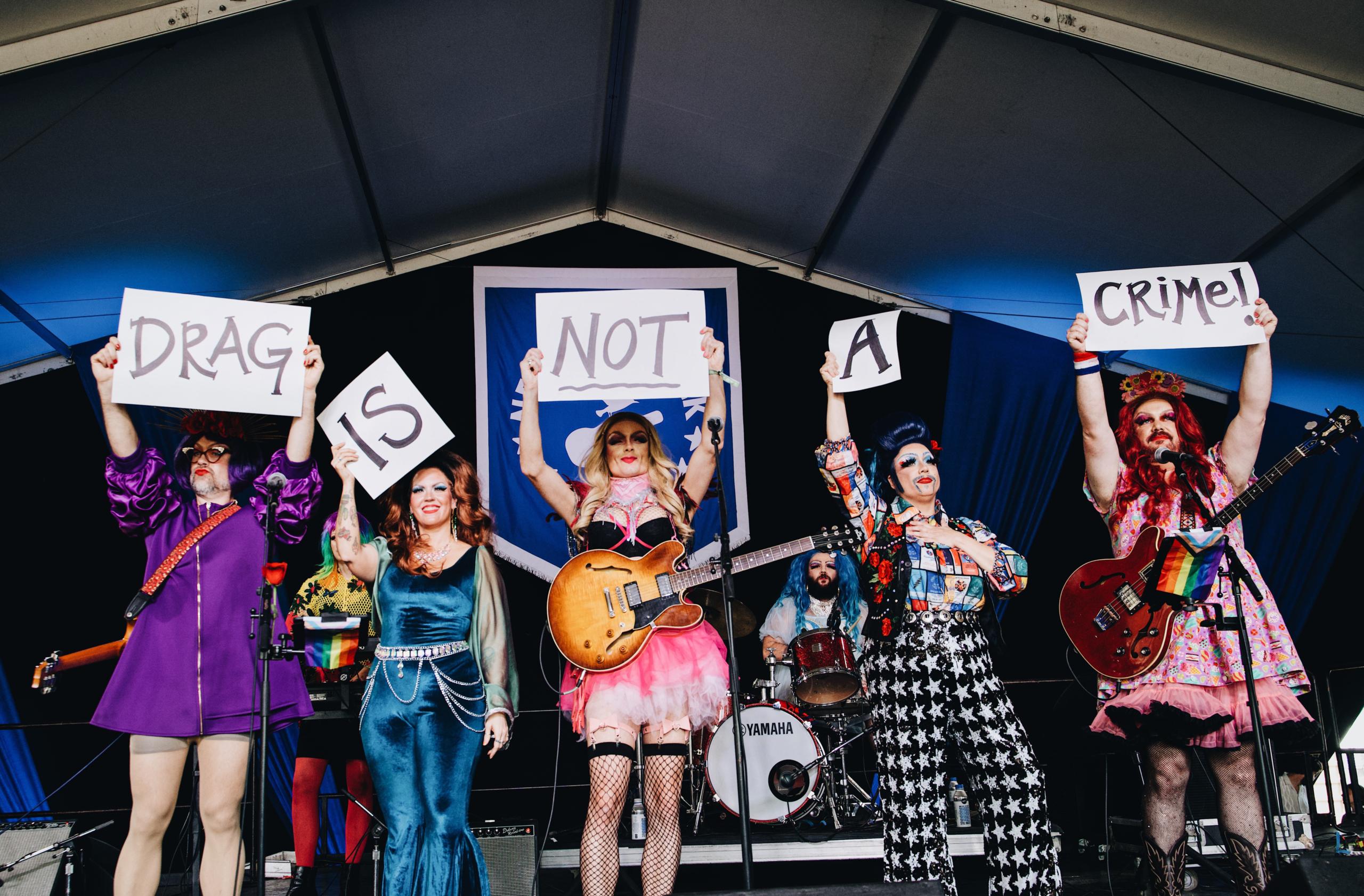 Bertha Grateful Drag at Newport Folk Fest