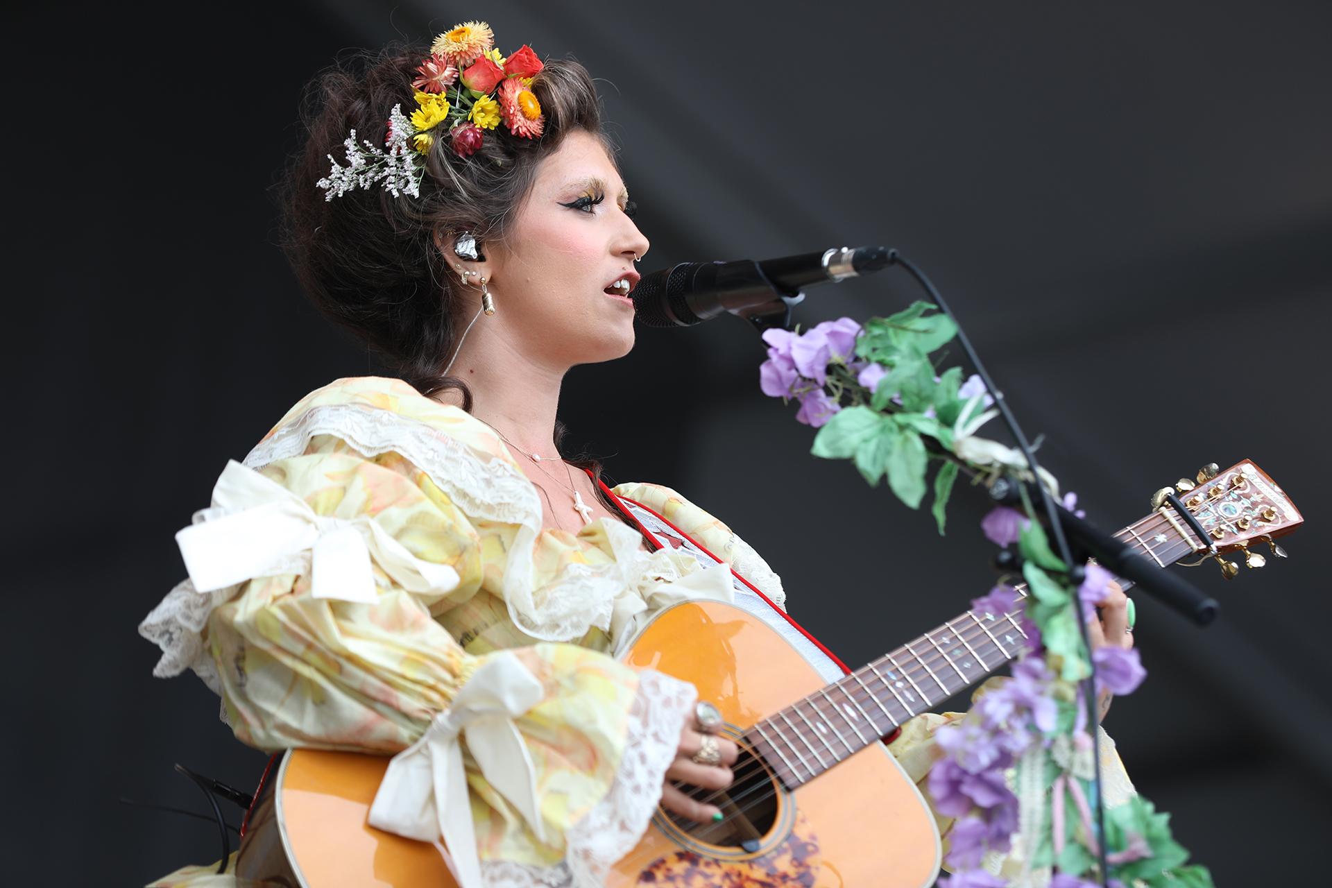 Sierra Ferrell at the Newport Folk Festival 2024 | Photo by Heather Hurlock