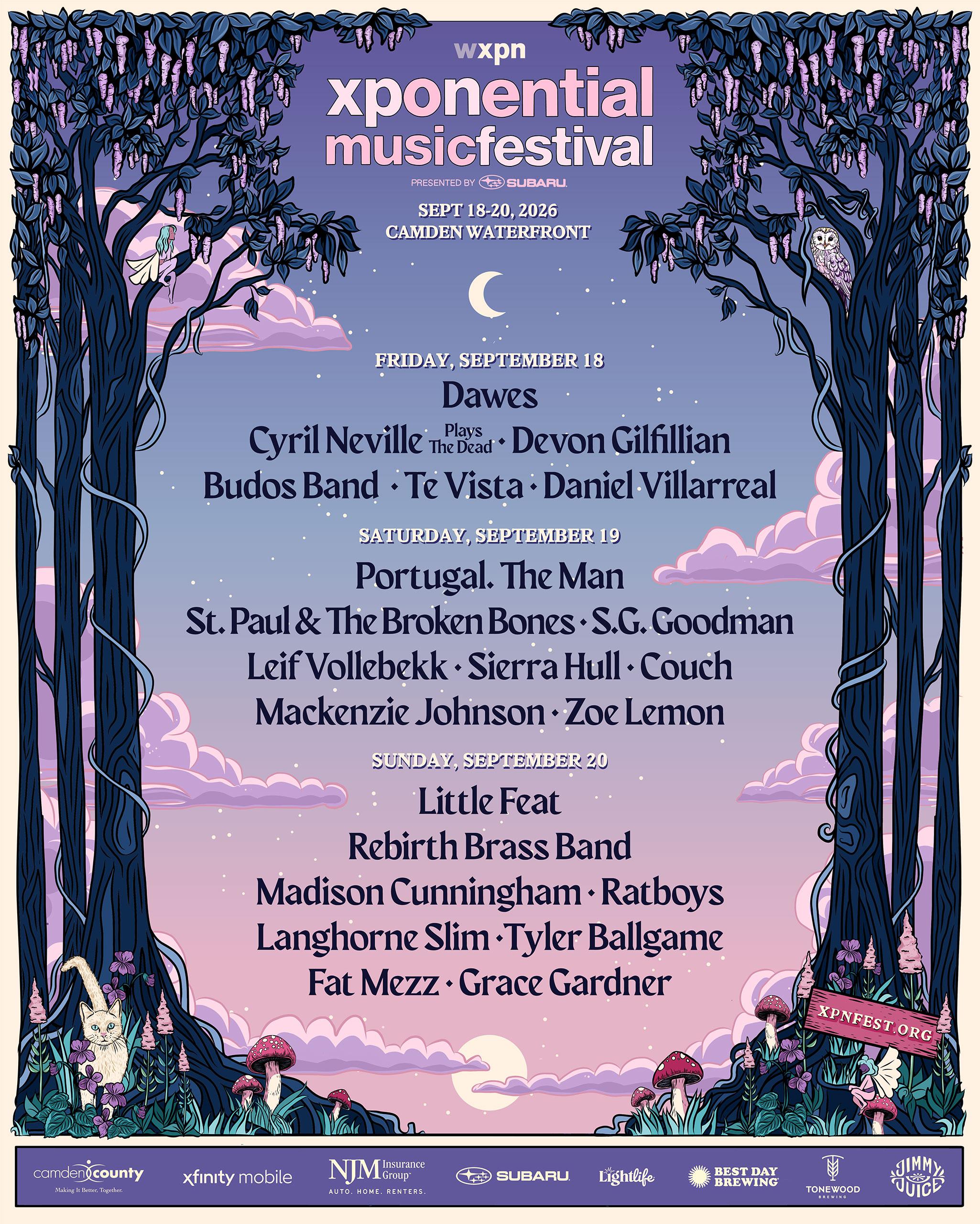 XPoNential Music Festival 2026 poster