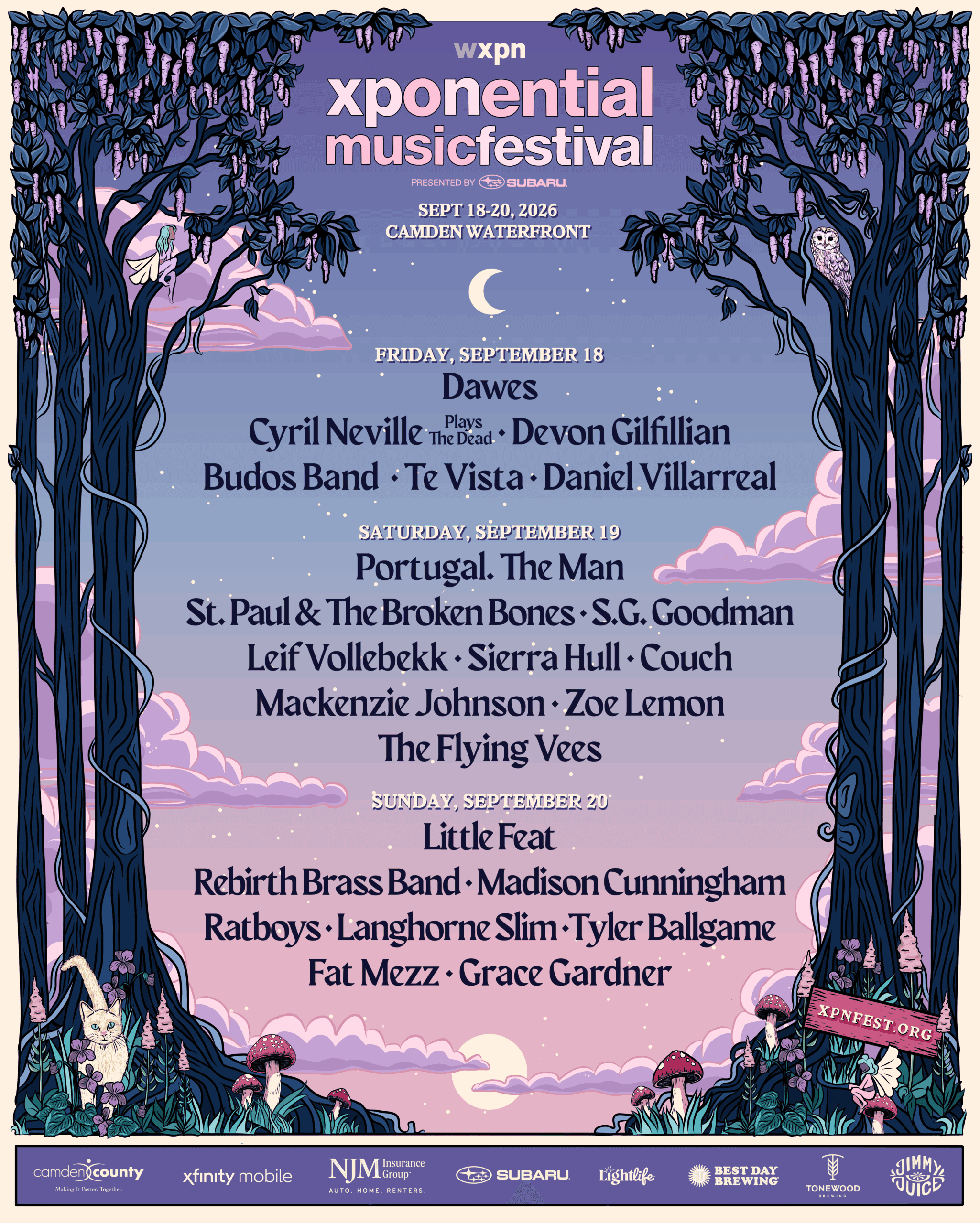 XPoNential Music Festival 2026 poster
