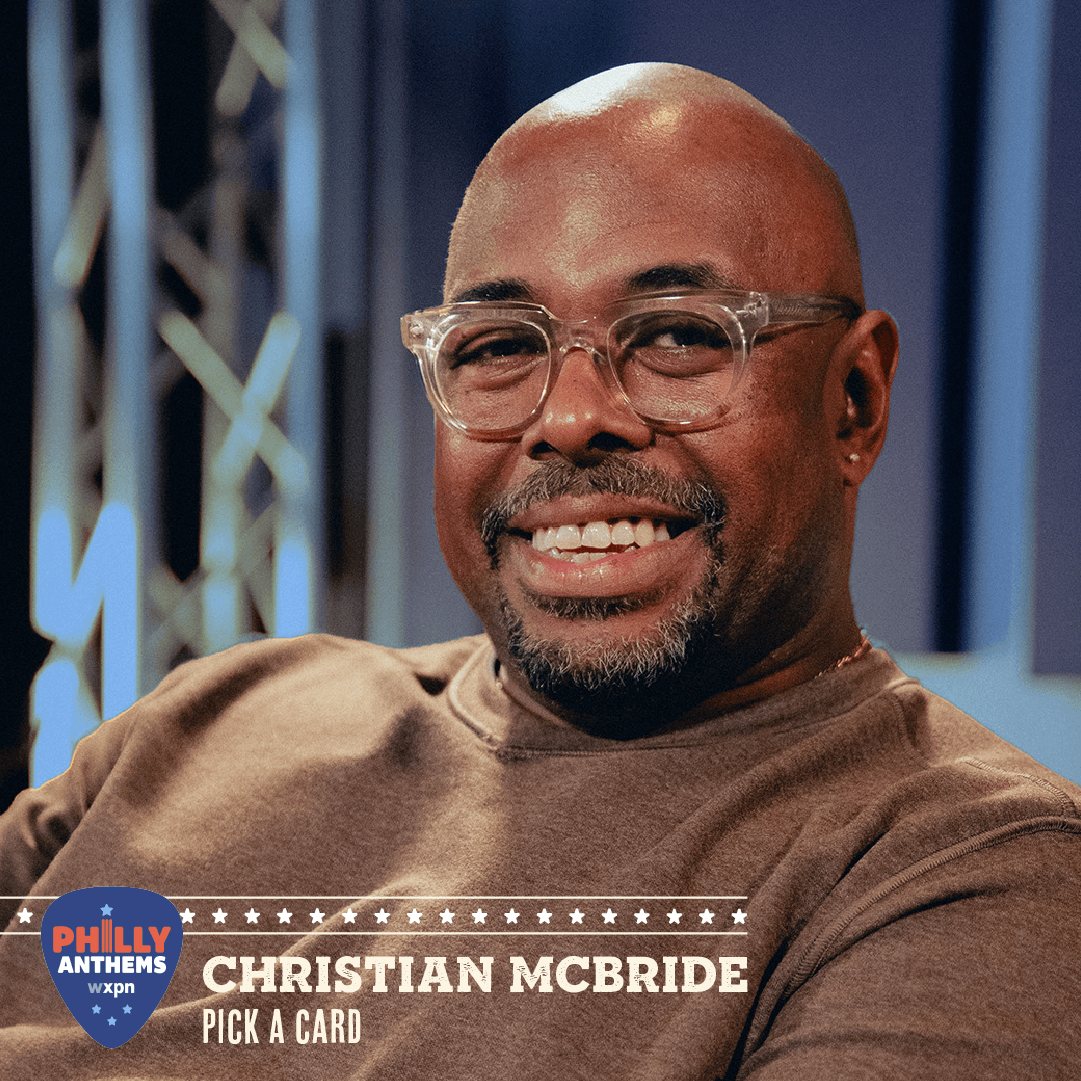 Christian McBride portrait for Philly Anthems Pick A Card