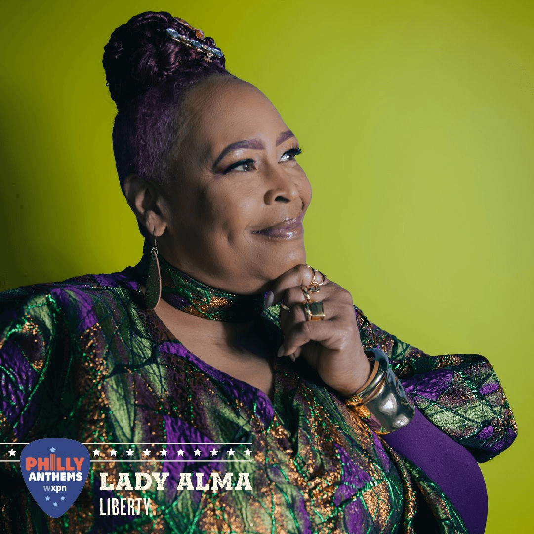 Lady Alma portrait for Philly Anthems Liberty