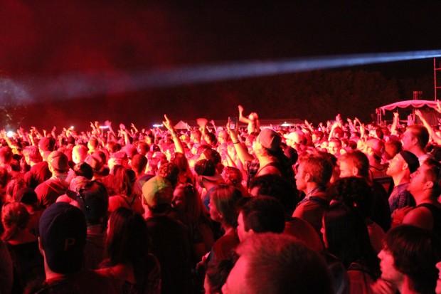 The audience during Red Hot Chili Peppers | Photo by John Vettese